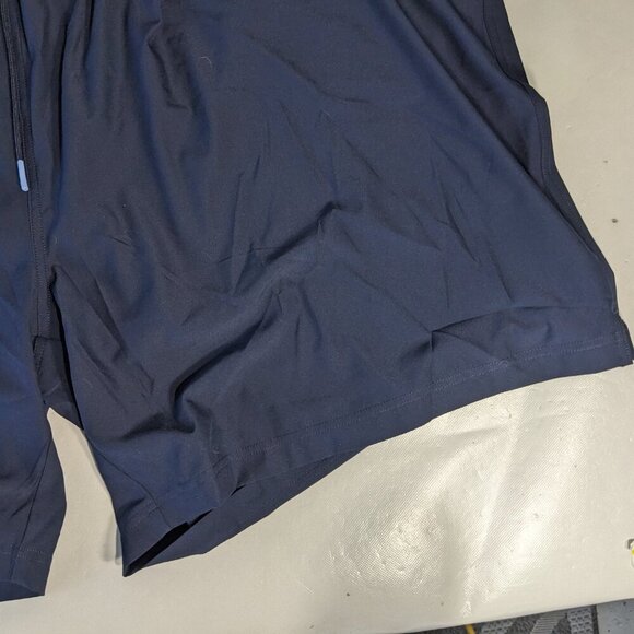 NEW- 4XT Tall Roundtree & Yorke Swim Lined Trunks Quick Dry Polyester 8"I Navy - Picture 2 of 9